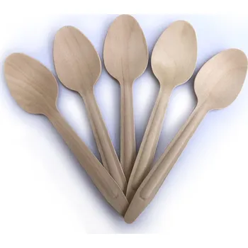 Jednorázové nádobí We-Straw Dřevěná lžíce 1000ks