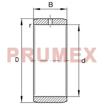 INA IR 45x52x23 IS1-XL ložiskový kroužek