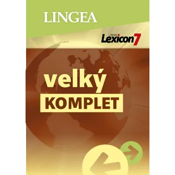 Slovník Lingea Lexicon 7 Německý velký slovník + ekonomický a technický slovník