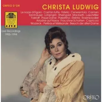 Zahraniční hudba 3CD Christa Ludwig: Live Recordings 1955-1994 2008