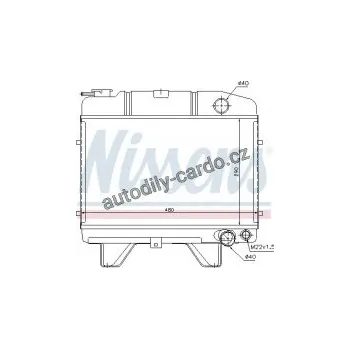 Chladič motoru Chladič motoru NISSENS 63470