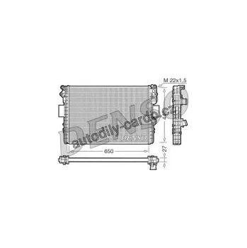 Chladič motoru Chladič motoru DENSO (DE DRM12002)