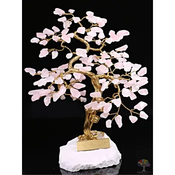 Drahý kámen Magieprirody.cz Růženín stromeček štěstí 25 cm - B3 - #174