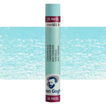 Kresba Olejový pastel Van Gogh - modrá Barva: 522.9 - Turquoise Blue