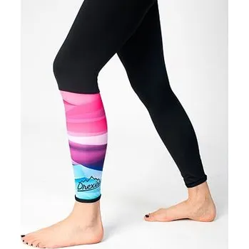 Dívčí legíny Dětské sportovní legíny Drexiss Shapes pink velikost 92-98
