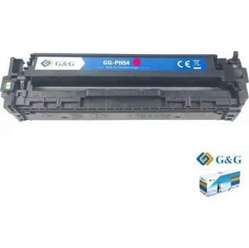 Tonerová kazeta - HP CB543A (125A), CANON 716M - magenta - kompatibilní G&G