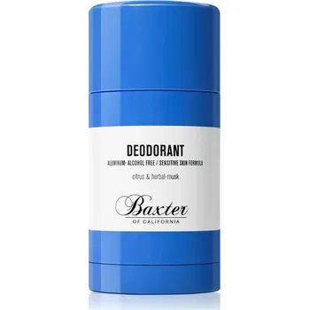 Baxter of California Deodorant deodorant bez alkoholu a obsahu hliníku pro muže 75 g