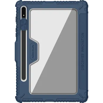 Pouzdro na tablet Nillkin Bumper PRO flipové pouzdro pro Samsung Galaxy Tab S8+/S8+ 5G, modrá