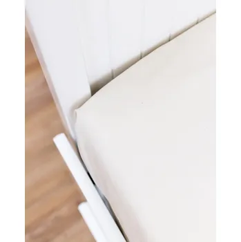 Prostěradlo nanoSPACE Prostěradlo na matraci v provedení plachta Nanobavlna® – režná biobavlna Rozměry: 260 x 220 cm