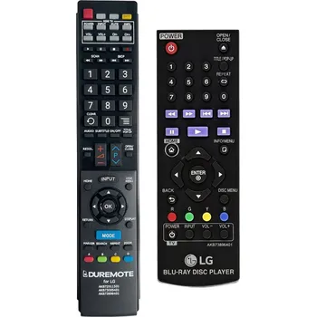 Dálkový ovladač LG AKB73896401, BD640, BP135W, BP200, BP250, BP325W, BP350, BP400 - dálkový ovladač duplikát