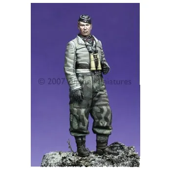 Plastikový model Alpine Miniatures 1/35 Winter Panzer Officer
