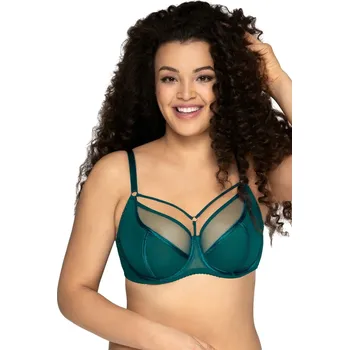 Podprsenka Měkká dámská podprsenka AV 1923 EMERALD Emerald 65G