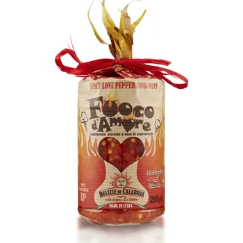 Extra pálivá kalabrijská omáčka v olivovém oleji 90g Delizie di Calabria