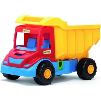 autíčko Auto multitruck sklápěč plast 38cm asst 3 barvy od 12 měsíců Wader