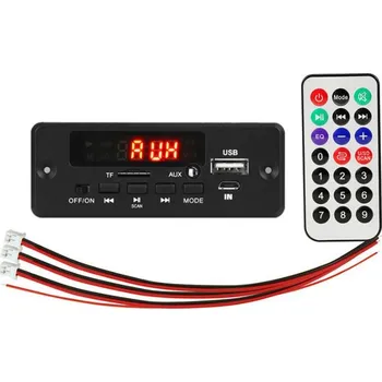 Vývojová deska Bluetooth přehrávač do panelu se zesilovačem 2 x 25W