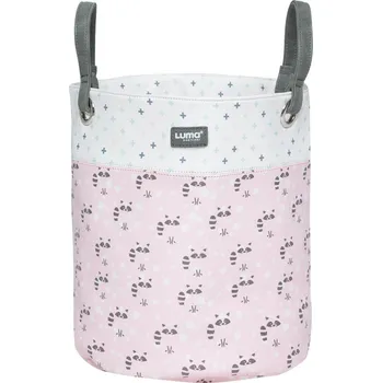 úložný prostor na hračky Koš na hračky střední Luma Racoon Pink