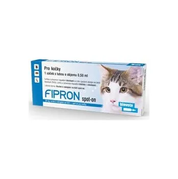Antiparazitikum pro kočku Fipron 50mg Spot-On Cat sol 1x0,5ml