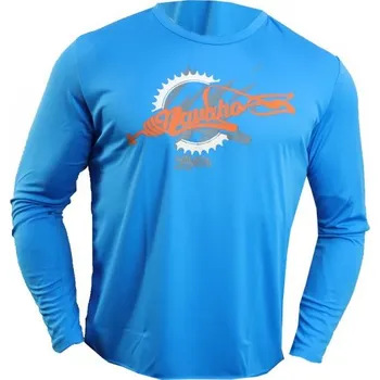 cyklistický dres dres dlouhý pánský HAVEN NAVAHO modro/oranžový (dres dlouhý pánský HAVEN NAVAHO modro/oranžový)