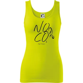 Dámské tričko No co no nic kolo - Dámské tílko - S ( Limetková )