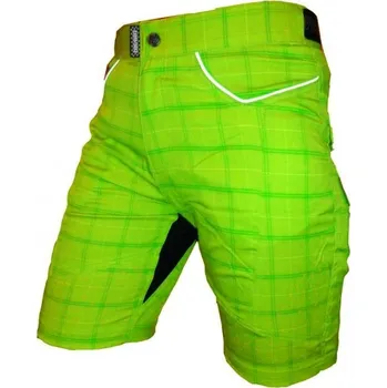 Cyklistické kalhoty kalhoty krátké dámské HAVEN PEARL II žluté s cyklovložkou (kalhoty krátké dámské HAVEN PEARL II žluté s cyklovložkou)