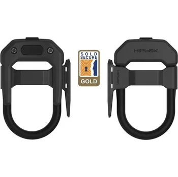 Zámek na kolo zámek Hiplok DX Frame clip černý (zámek Hiplok DX Frame clip černý)