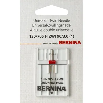 Příslušenství k šicímu stroji Jehly BERNINA dvojjehla rozestup jehel 3mm, síla 90