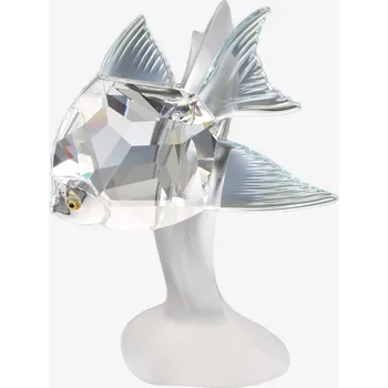 Skleněná figurka Ryba - Skalara z českého křišťálu Preciosa