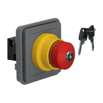 Stykač Tlačítko BERKER 44713515 STOP W.1 šedá 44713515