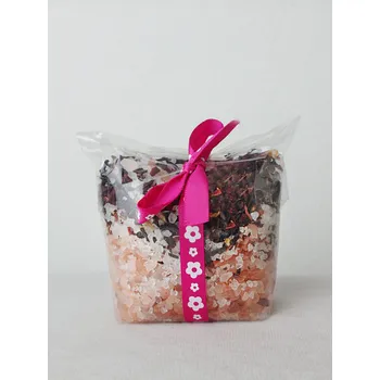 Koupelová sůl Esme Cosmetics Přírodní koupelová sůl s ibiškem