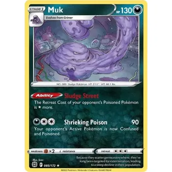 Sběratelská karetní hra Muk - 85/172 - Brilliant Stars Typ karty: Non-Holo