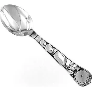 Příbor Stříbrná dětská lžička s holčičkou