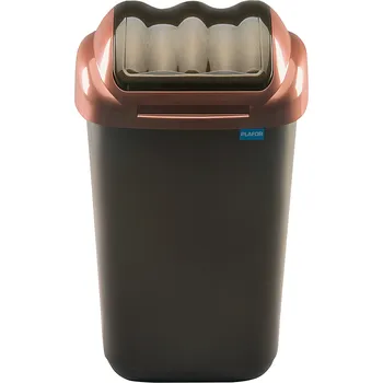 Odpadkový koš Koš na odpad 15l FALA plast (Plastový odpadkový koš 15l FALA zlatý)