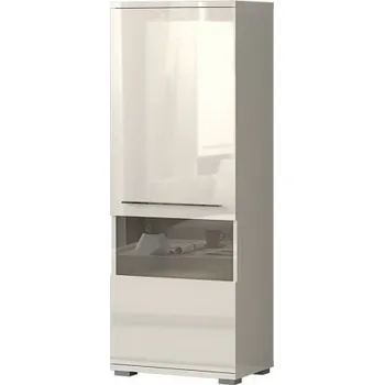 Zrcadlo Střední vitrína Tiana - béžová