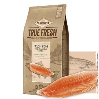 Carnilove True Fresh - Fresh Fish with Chickpeas and Apples Balení: 1,4 kg