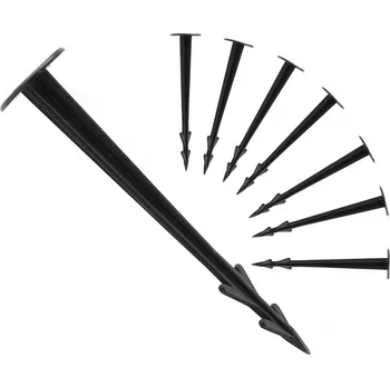 Stahovací páska Bluegarden, Kolíky na agrotextilii 100ks, černá, OGR-05004