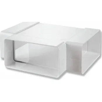 Ventilační potrubí Dalap PVC T kus 90°204x60 mm