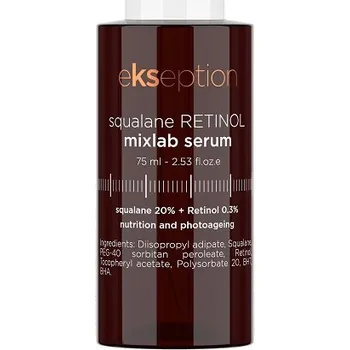 Pleťové sérum EKSEPTION Squalane Retinol - Sérum proti vráskám s Retinolem 75 ml
