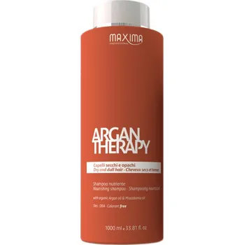 Šampon Maxima ARGAN Šampon hloubkově vyživující s arganovým a makadamovým olejem Obsah: 1000 ml