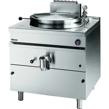 Plynový zářič Plynový varný kotel, 150 l, 800x900x900 mm | BARTSCHER, 2800031