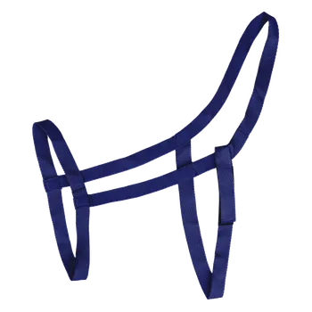 Vybavení pro koně Pastevní ohlávka (bez kovových částí) modrá (Full)