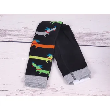 Chlapecké oblečení České legíny kamaše punčocháče bez ťapek TREPON JEZEVČÍK černé velikost oblečení - děti: 122/128