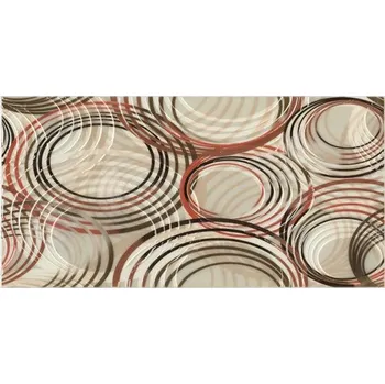 Obklad Alfa-Cer Varna Olas Nero 25x50x0,8 dekor