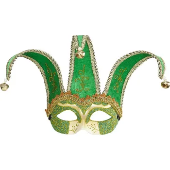 Karnevalový doplněk Škraboška - Klaun