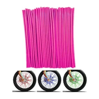 Cyklistické návleky Návleky na dráty pitbike růžová