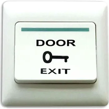 vypínač DEB 02PL - velkoplošné spínací a odchodové tlačítko