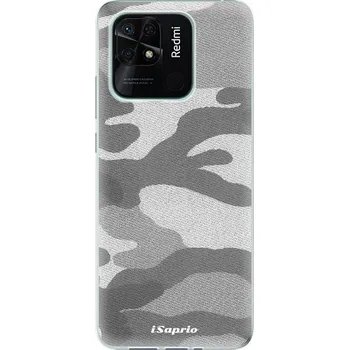 Pouzdro na mobilní telefon Odolné silikonové pouzdro iSaprio - Gray Camuflage 02 - Xiaomi Redmi 10C