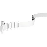 Kolejnička na záclony Flexline bílá 350 cm