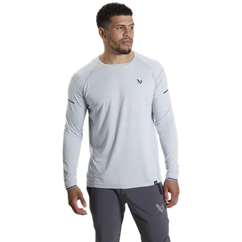 Pánské tričko Bauer Triko FLC LS Training Cemnt Sr