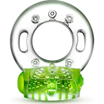 Blush Play with Me Arouser Vibrating C-Ring Green