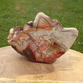 Přírodní kámen Achát z Mexika 115x88mm